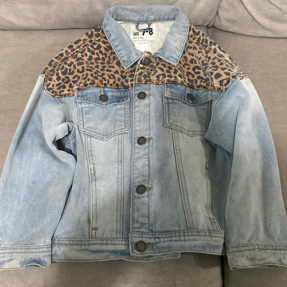 Used CottonOn girls denim jacket